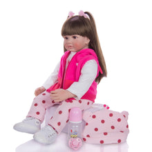 Load image into Gallery viewer, 24 Inch Reborn Baby Dolls Fashion Silicone Soft Realistic Girl Babies Doll
