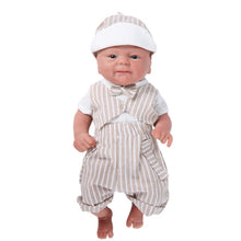 Load image into Gallery viewer, 36cm Full Silicone Reborn Doll 3 Colors Eyes Choices Realistic Baby Toys
