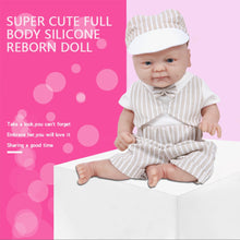 Load image into Gallery viewer, 36cm Full Silicone Reborn Doll 3 Colors Eyes Choices Realistic Baby Toys
