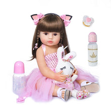 Load image into Gallery viewer, 55cm Full Silicone Body Reborn Baby Doll Toy For Girl Vinyl
