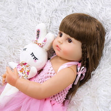 Load image into Gallery viewer, 55cm Full Silicone Body Reborn Baby Doll Toy For Girl Vinyl
