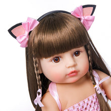 Load image into Gallery viewer, 55cm Full Silicone Body Reborn Baby Doll Toy For Girl Vinyl
