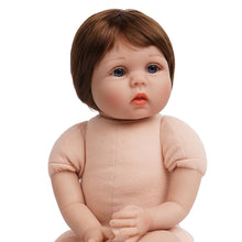 Load image into Gallery viewer, 55cm Reborn Baby Dolls 2 Outfits Newborn Lifelike Girl Toys Full Silicone
