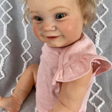 Load image into Gallery viewer, 60CM/50CM Reborn Toddler Popular Maddie Cute Girl Doll with Rooted Blonde hair
