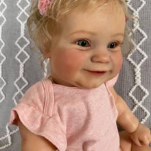 Load image into Gallery viewer, 60CM/50CM Reborn Toddler Popular Maddie Cute Girl Doll with Rooted Blonde hair
