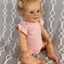 Load image into Gallery viewer, 60CM/50CM Reborn Toddler Popular Maddie Cute Girl Doll with Rooted Blonde hair
