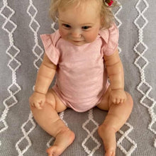 Load image into Gallery viewer, 60CM/50CM Reborn Toddler Popular Maddie Cute Girl Doll with Rooted Blonde hair
