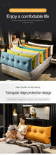 Load image into Gallery viewer, Headboard Pillow Triangle Cushion Reading Large Bolster Sleeping Pillow
